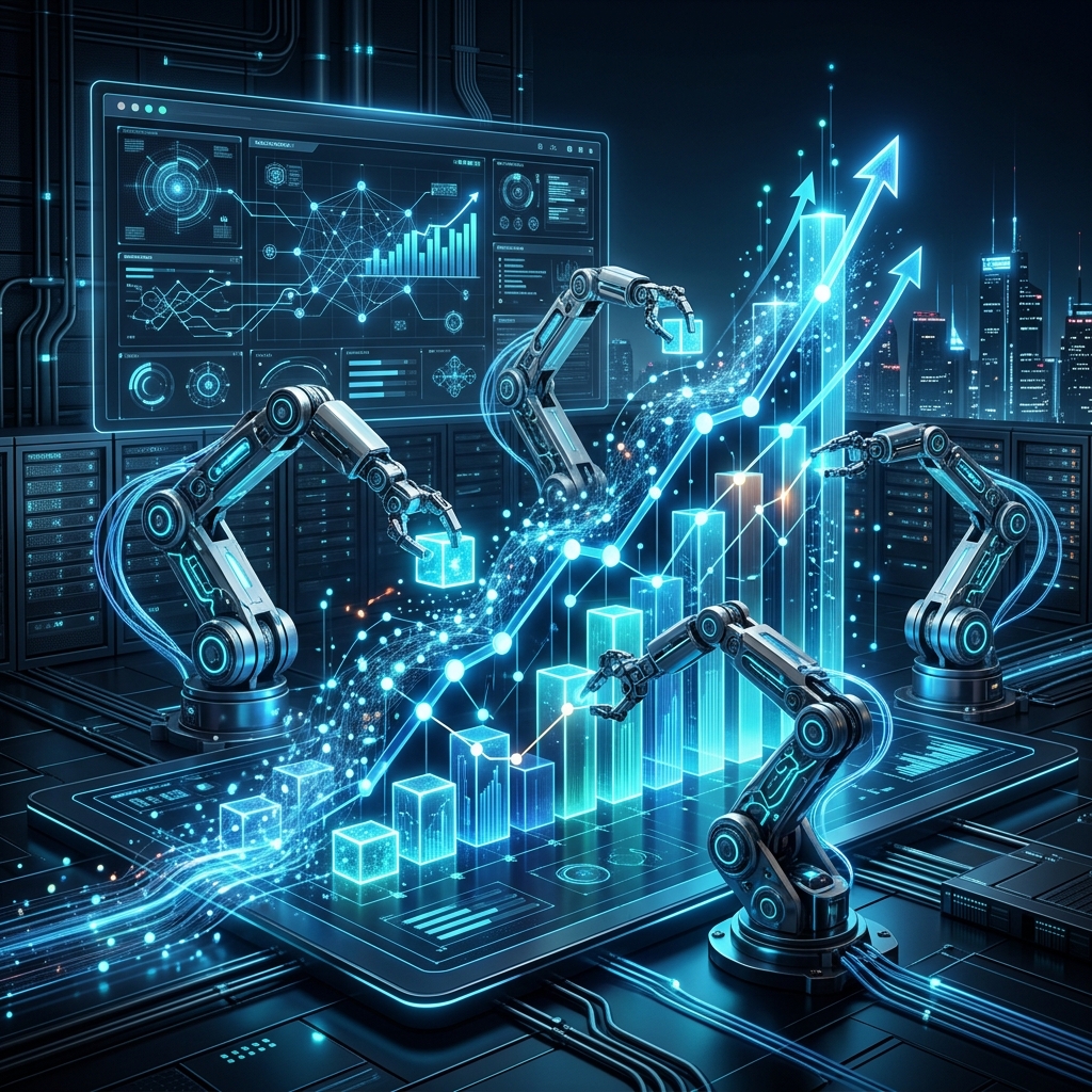 Scaling with AI Automation: Passive Revenue Guide Scaling with AI Automation - Future Business Growth Dashboard